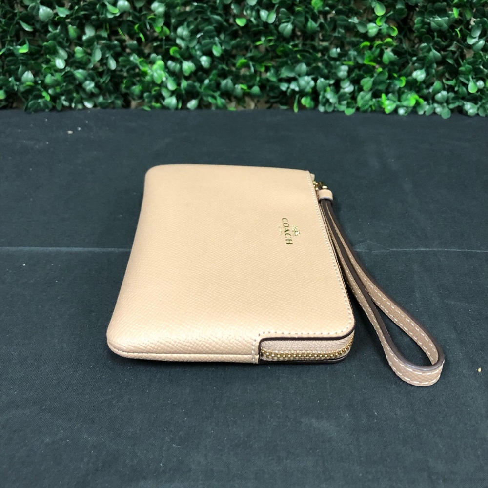 Coach Corner Zip Wristlet - Picture 8 of 16